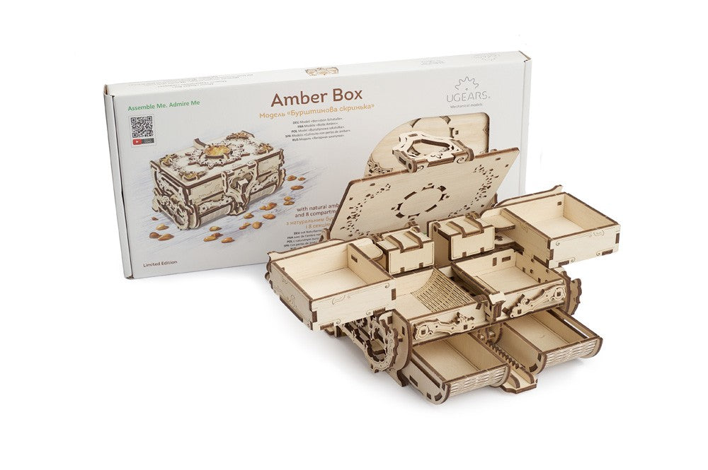 Ugears - The Amber Box mechanical model kit