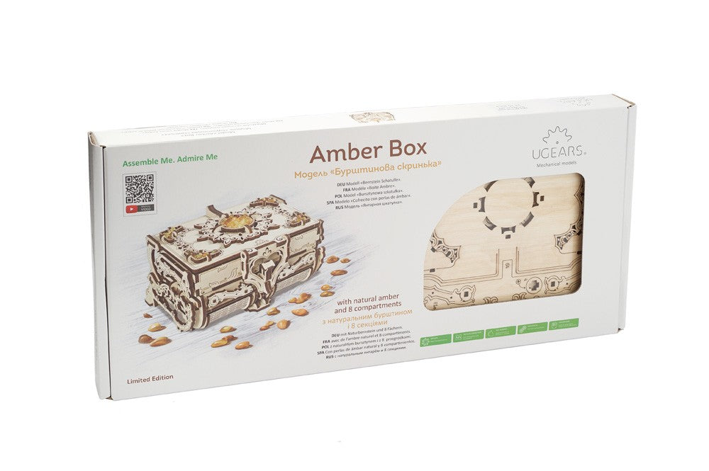 Ugears - The Amber Box mechanical model kit