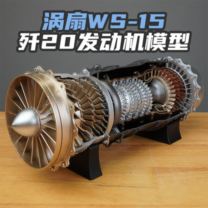 WS-15 DIY Turbofan Fighter Engine - 1/20 Scale Model Kit