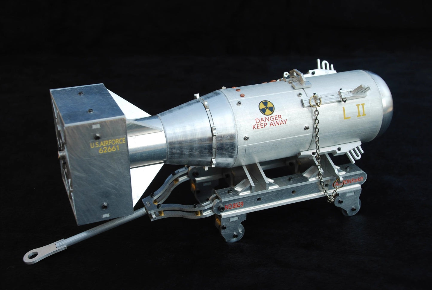 1/12 Full Metal WWII American Little Boy Nuclear Bomb Assembly Model - Mech Artisans