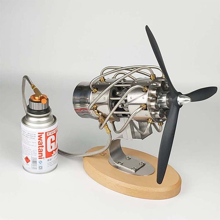 16 Cylinder Stirling Engine Model Educational Toys - Mech Artisans