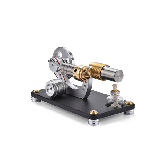 T4 Titanium Alloy Power Piston Single Cylinder Stirling Engine Model