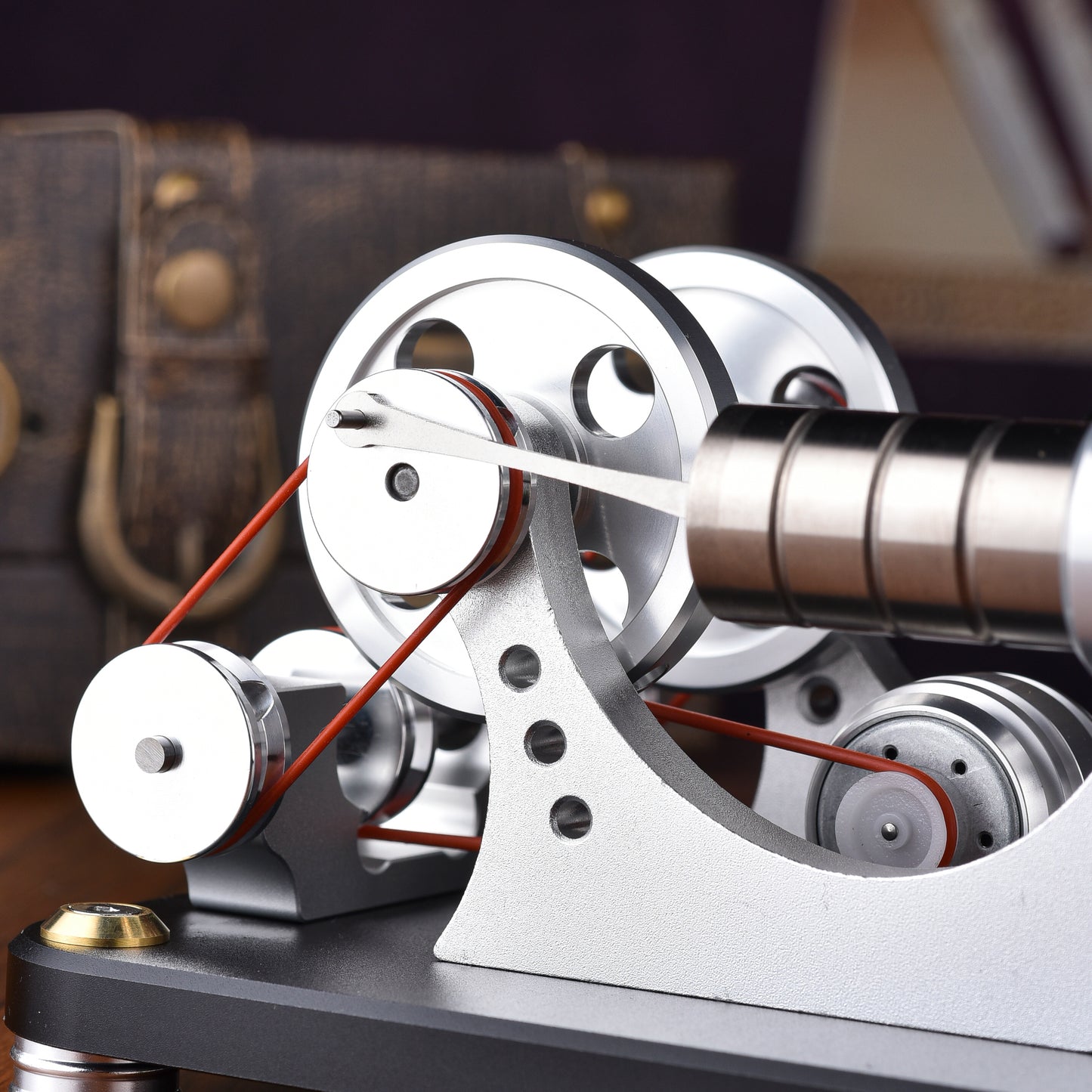 Hot Air Stirling Engine - 2 Cylinder