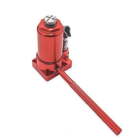 1/10 Scale Hydraulic Jack Model, Hand-Crank Vertical Jack Model