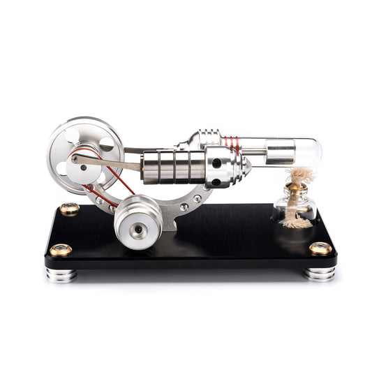 Stirling Engine Model with LED Motor - M14-03-L