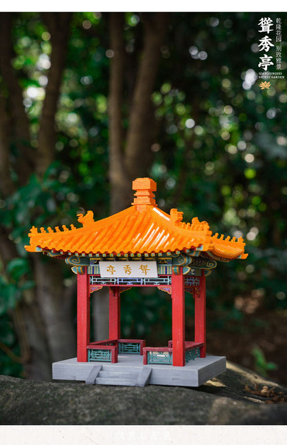 Wan Chun Pavilion Model - 1750+ Pieces Iconic Architecture of Jingshan