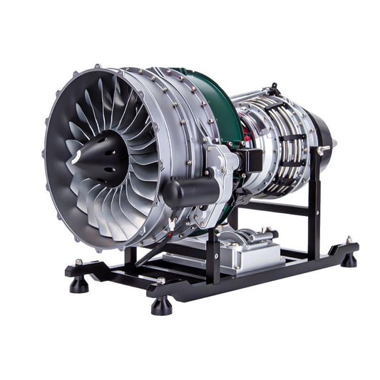 TECHING Full Metal Dual-Spool Turbofan Engine Model Kit - 1/10 Scale