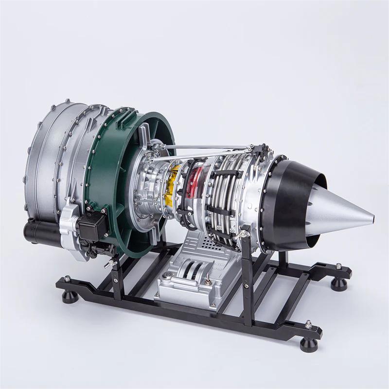 TECHING Full Metal Dual-Spool Turbofan Engine Model Kit - 1/10 Scale