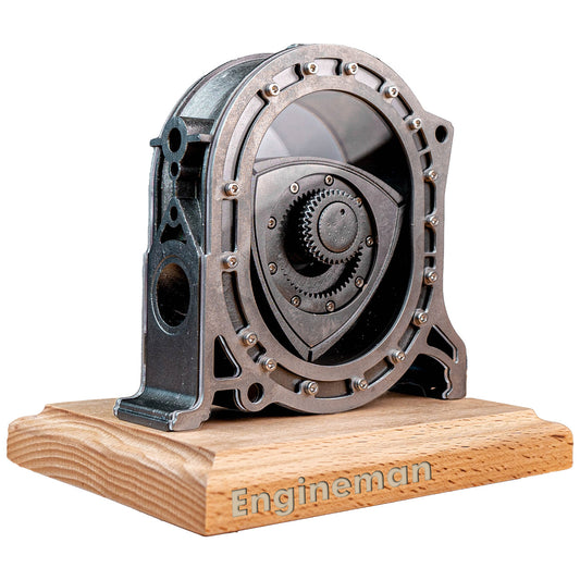 Metal 4-Stroke Wankel Rotary Engine Model - An Educational and Fascinating Simulation