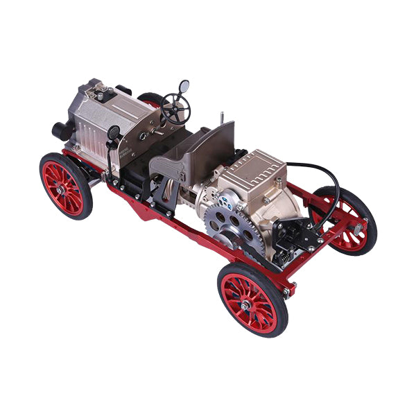 Teching Mini Electric Single-Cylinder Classic Car Model Kit