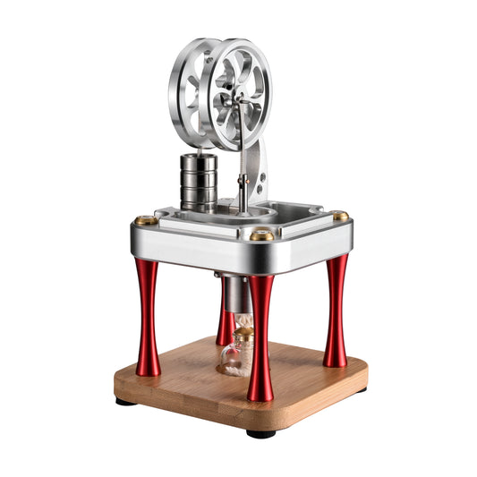 Water Cooled Metal Stirling Engine Model