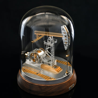 Scale Model of Pumpjack Oil Pump, Gift Box Set