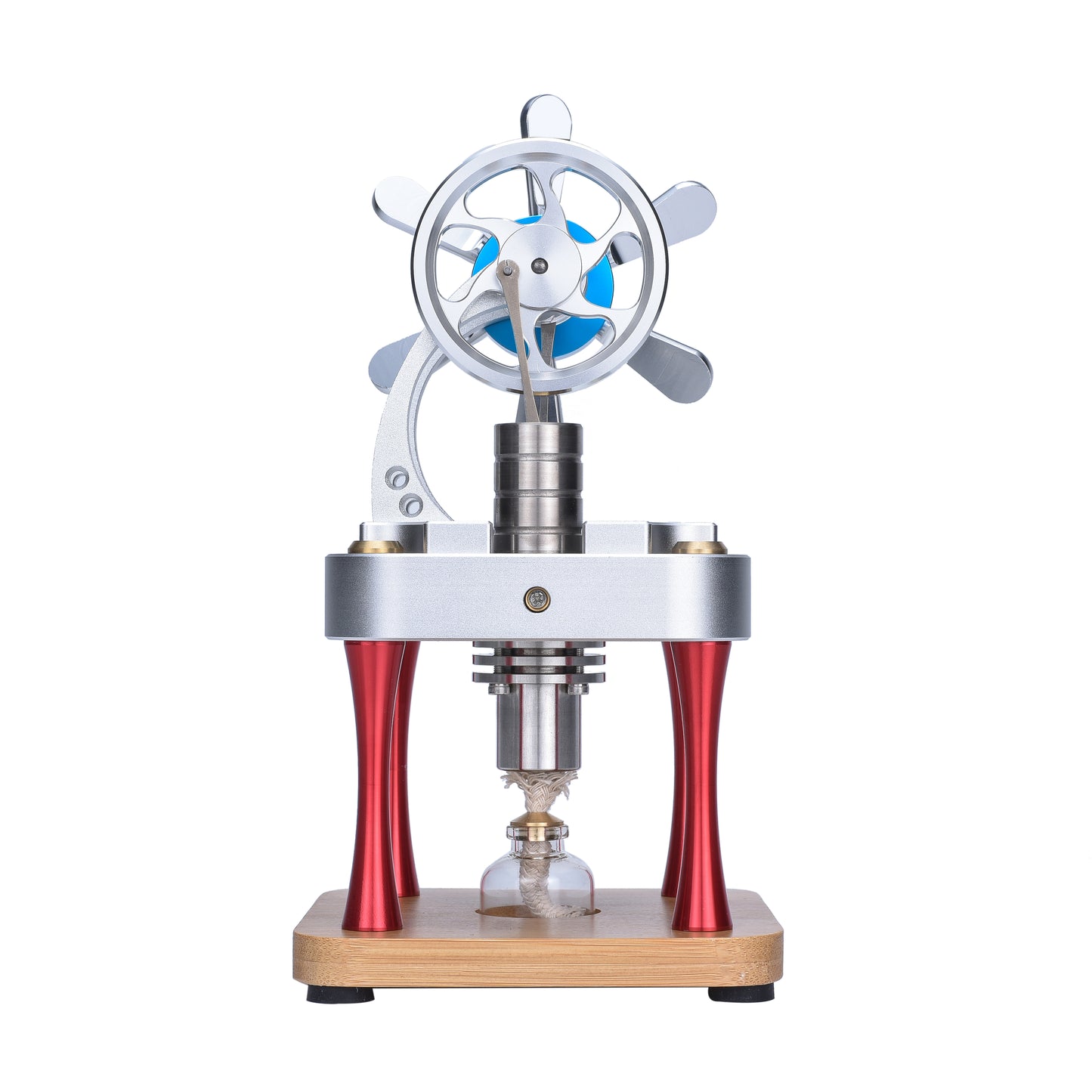 Air-Cooled Metal Stirling Engine Model - M16-CF | Durable Alloy, Educational Tool, Hands-On Learning, Mechanical Precision.Air-Cooled Metal Stirling Engine Model - M16-CF | Durable Alloy, Educational Tool, Hands-On Learning, Mechanical Precision