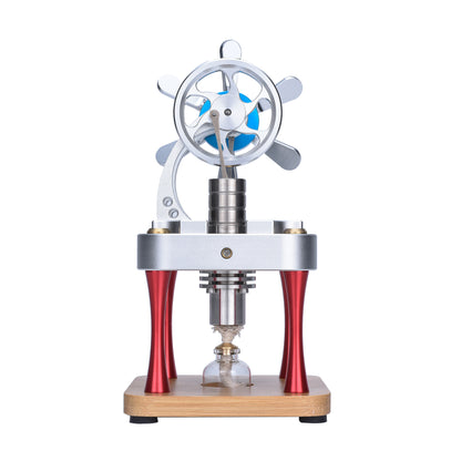 Air-Cooled Metal Stirling Engine Model - M16-CF | Durable Alloy, Educational Tool, Hands-On Learning, Mechanical Precision.Air-Cooled Metal Stirling Engine Model - M16-CF | Durable Alloy, Educational Tool, Hands-On Learning, Mechanical Precision