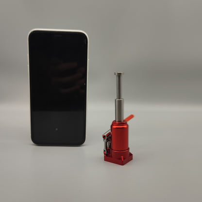 1/10 Scale Hydraulic Jack Model, Hand-Crank Vertical Jack Model