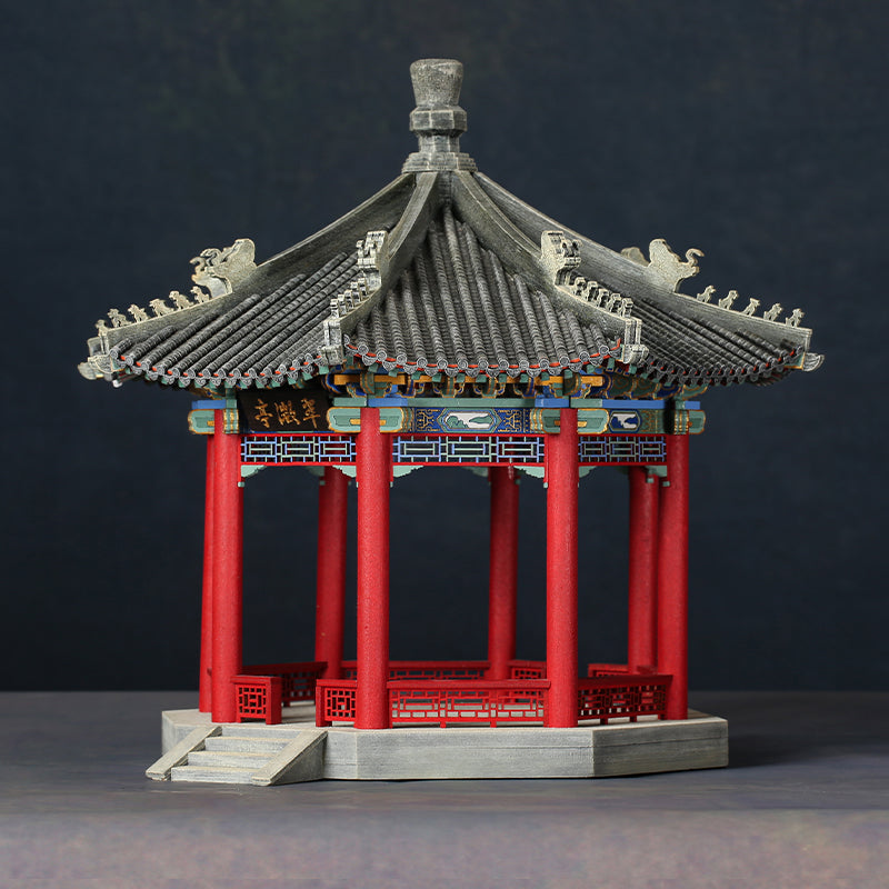 Cui Wei Pavilion Model - 300+ Pieces Iconic Chinese Architecture