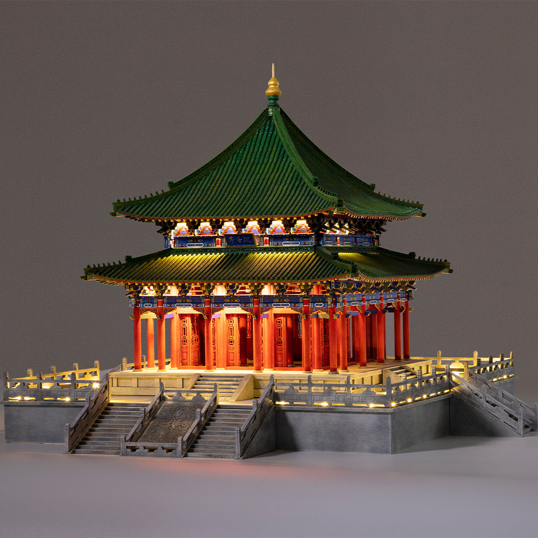 Chenxiang Pavilion Model - 1000+ Pieces Iconic Architecture of Xi'an Xingqing Palace