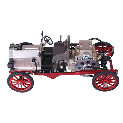 Teching Mini Electric Single-Cylinder Classic Car Model Kit