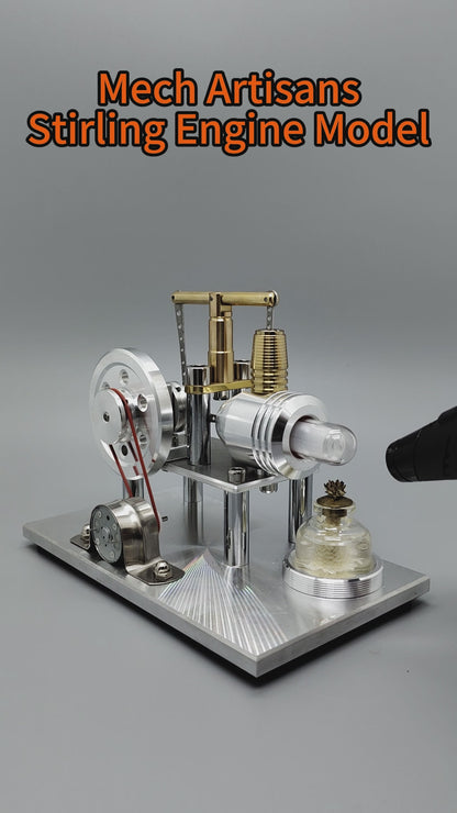 Balance Stirling Engine Model with Generator